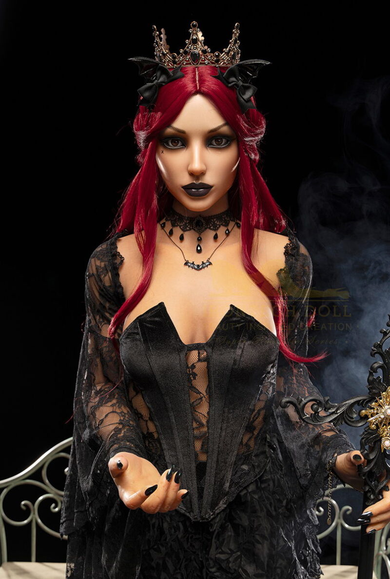 IRONTECH DOLL : S047 Gia Dark Tanned 169 cm (5.54 ft) B cup Silicone Doll - Image 11