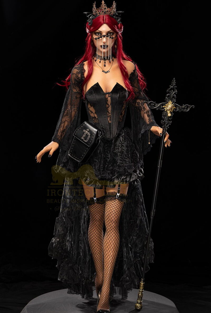 IRONTECH DOLL : S047 Gia Dark Tanned 169 cm (5.54 ft) B cup Silicone Doll - Image 2