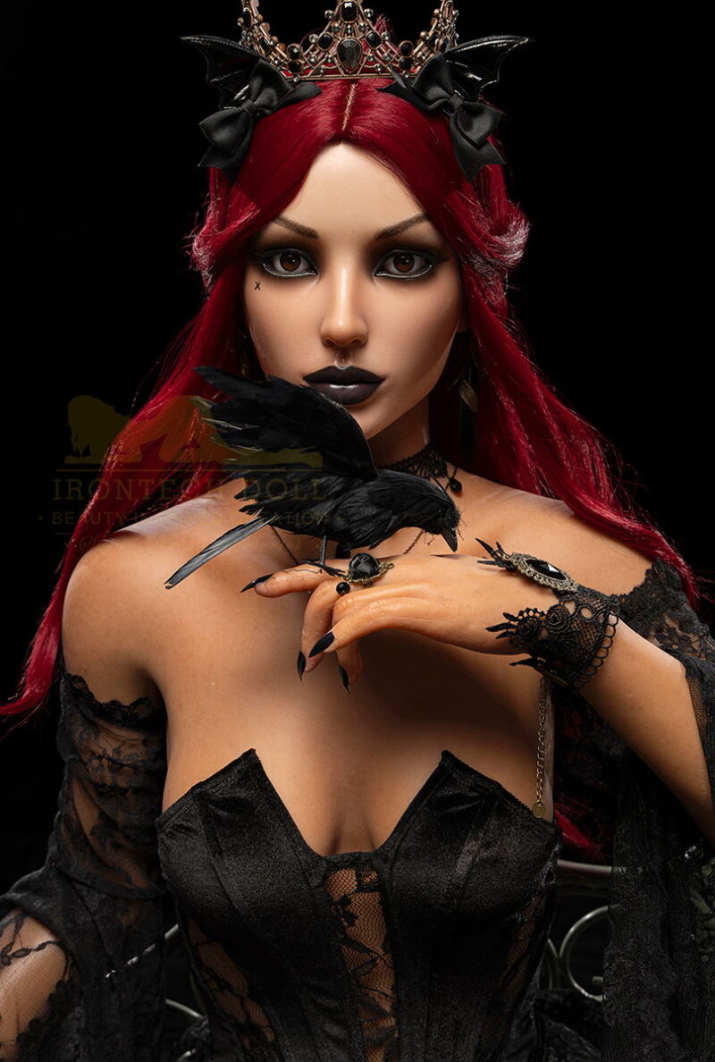 IRONTECH DOLL : S047 Gia Dark Tanned 169 cm (5.54 ft) B cup Silicone Doll - Image 5