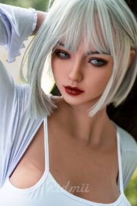RIDMII : #468 Danica 161 cm (5.28 in) G cup Silicone Head + TPE Body Hybrid Sex DollROS (Real Oral System) (US Warehouse Stock)