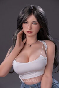 RIDMII : SNK05 Karyn 163 cm (5.35 in) F cup Silicone Head + TPE Body Hybrid Sex Doll (US Warehouse Stock)