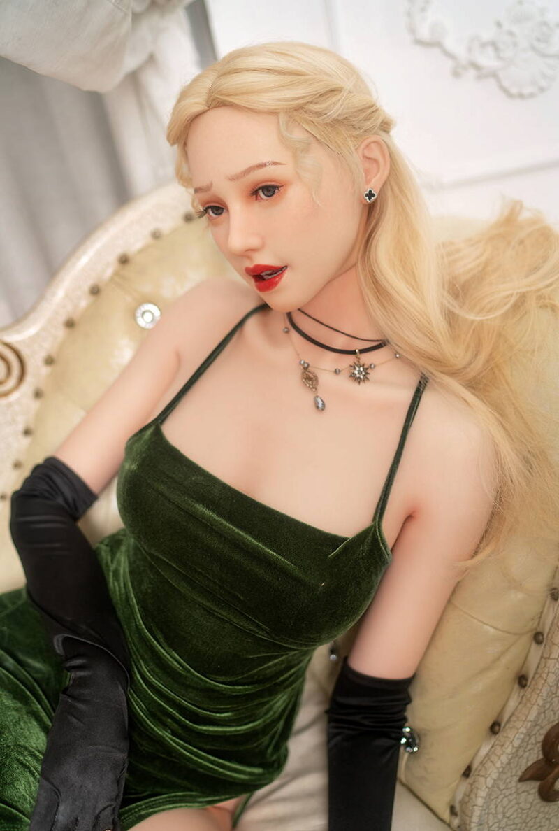 ZELEX : GE76 Movable Jaw - 175 cm (5.74 ft) E cup Fair Skin Silicone doll